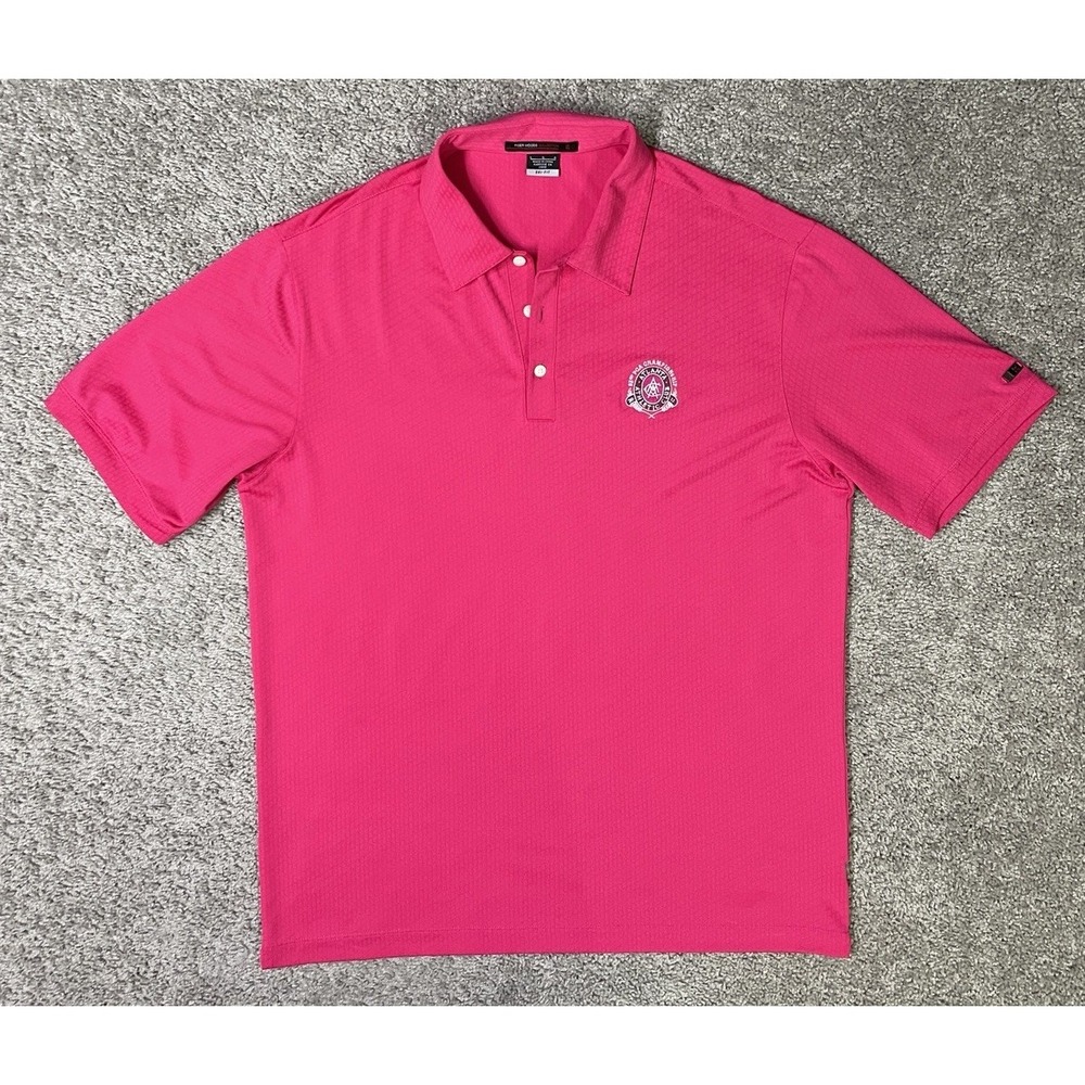 Nike Vintage Tiger Woods PGA Championship Polo‎ Atlanta Shirt Size Men's Large